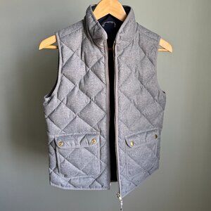 Quilted Down Vest XS